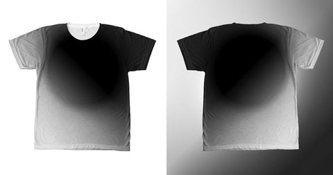 NON gray | allover T - PL401 Sublimation Tshirt - American Apparel - ΚΑΛΟ Shop - 1