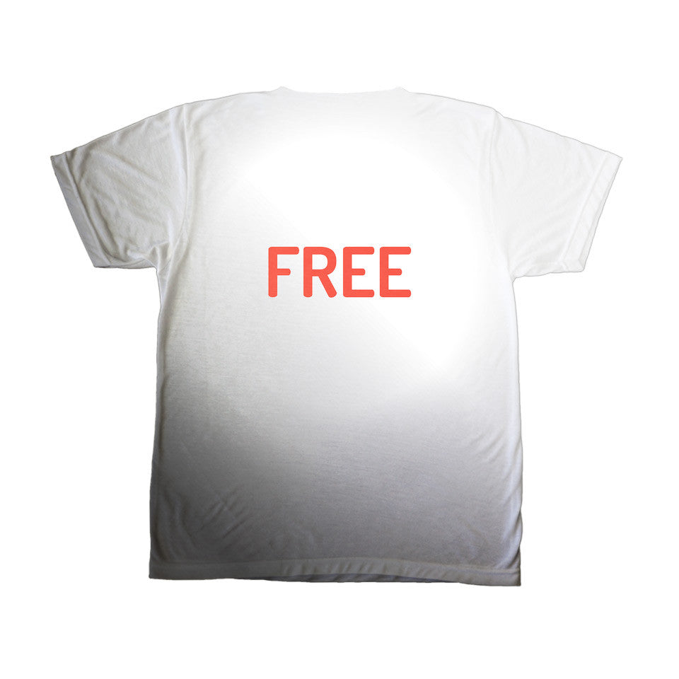 SUN red heart/free | allover T - PL401 Sublimation Tshirt - American Apparel - ΚΑΛΟ Shop - 3