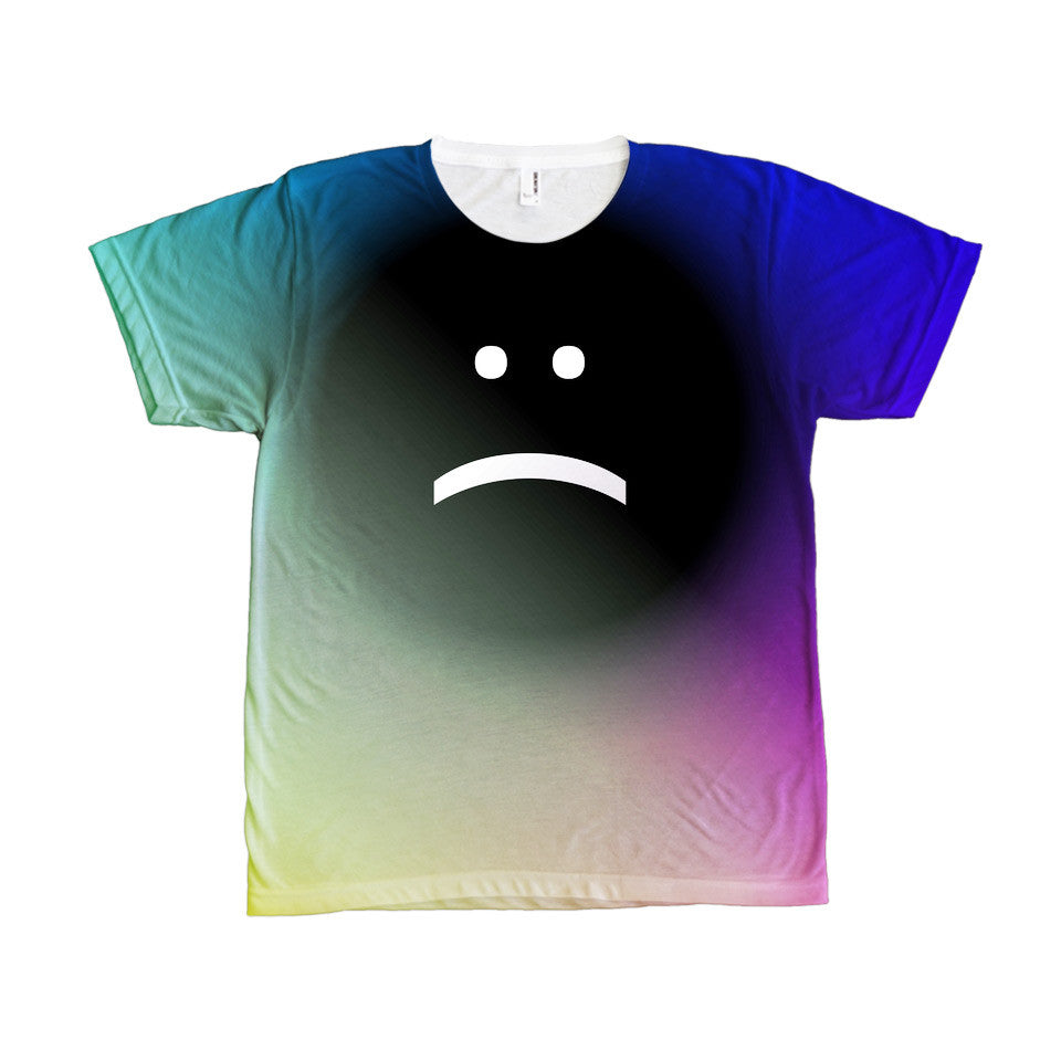 NONNUS moody/smiley | allover T - PL401 Sublimation Tshirt - American Apparel - ΚΑΛΟ Shop - 2