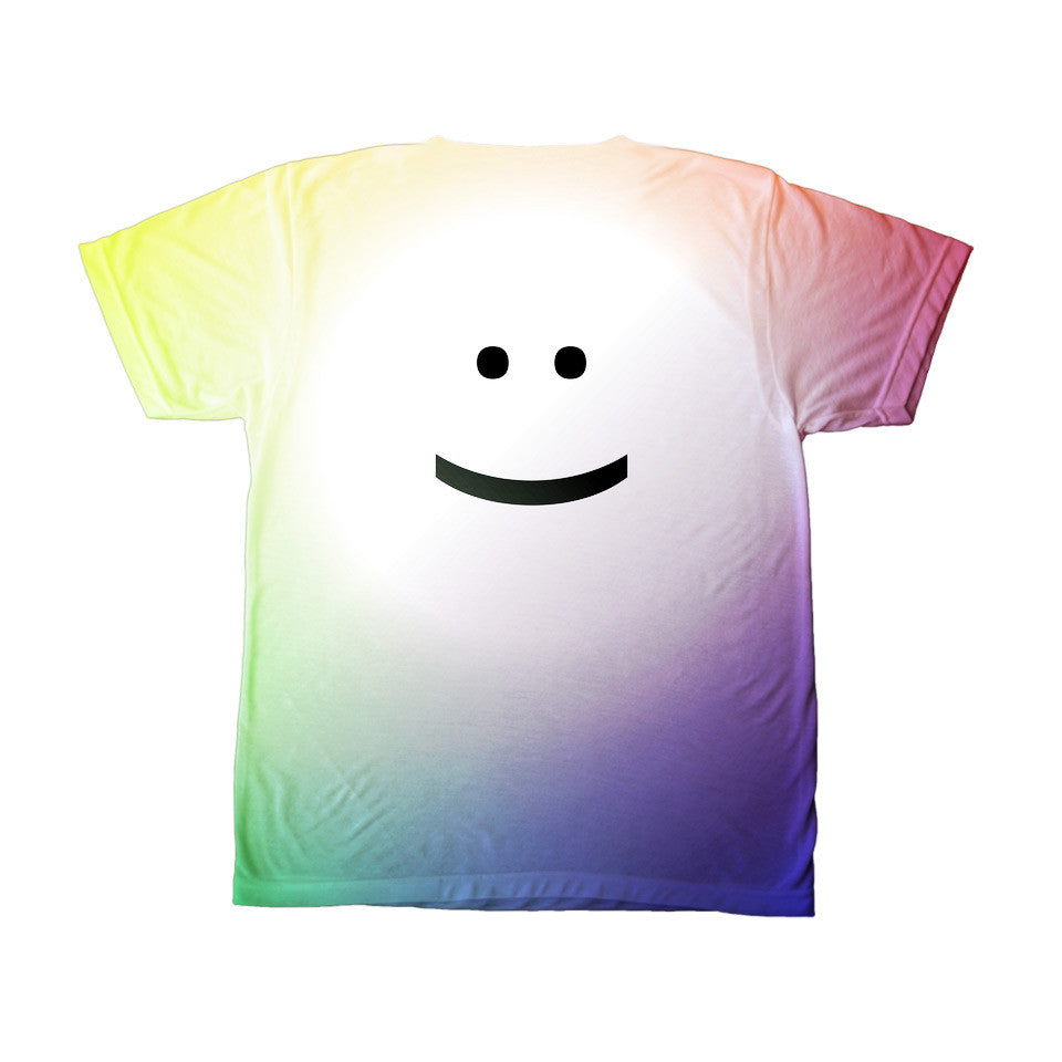 NONNUS moody/smiley | allover T - PL401 Sublimation Tshirt - American Apparel - ΚΑΛΟ Shop - 3