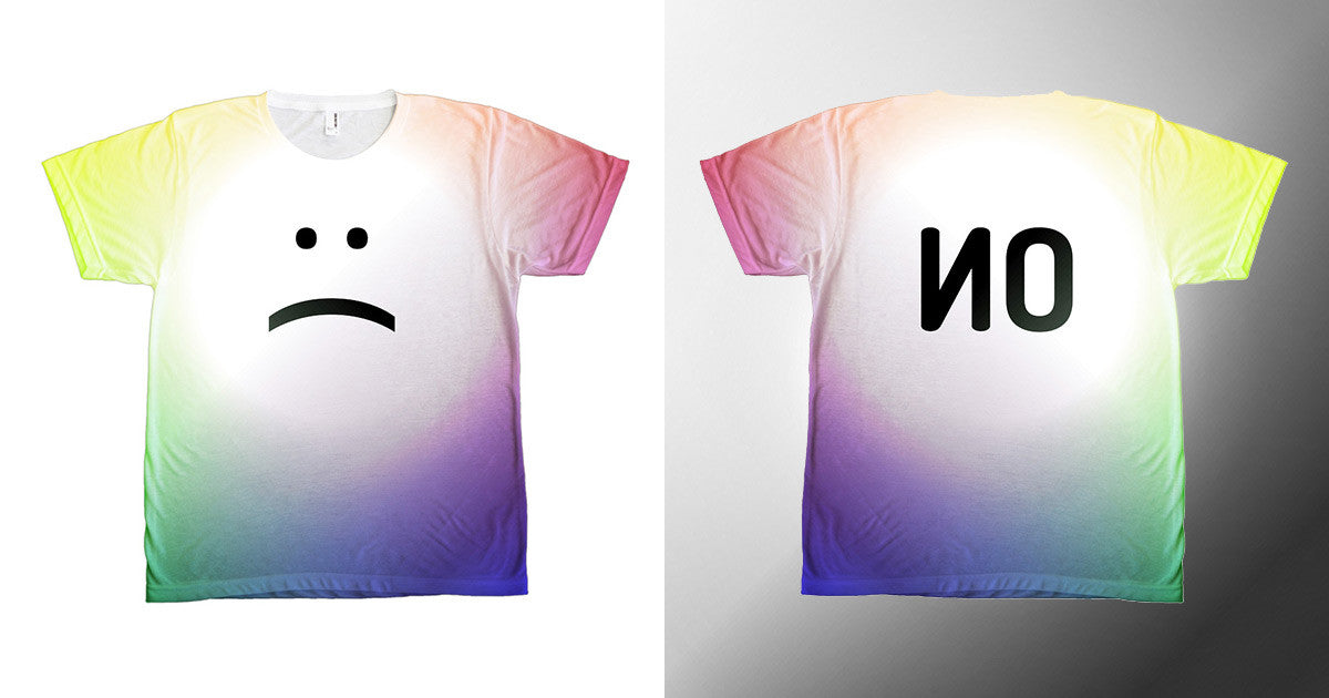 SUN moody/no | allover T - PL401 Sublimation Tshirt - American Apparel - ΚΑΛΟ Shop - 1