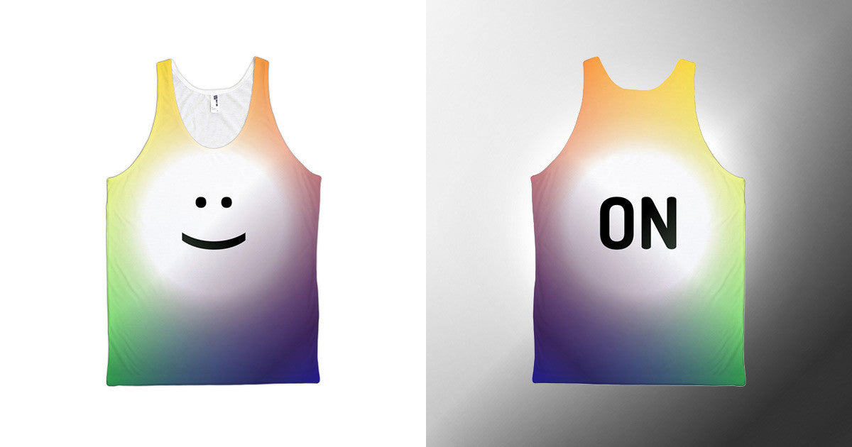 SUN smiley/on | allover Tank - PL408 Sublimation Tank - American Apparel - ΚΑΛΟ Shop - 1